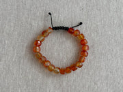 Men's Carnelian Adjustable Bracelet