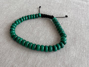 Men's Malachite Adjustable Bracelet