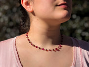 Ruby and Garnet Necklace