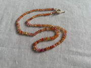 Sapphire Necklace, Padparascha Sapphires