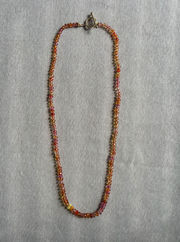 Sapphire Necklace, Padparascha Sapphires