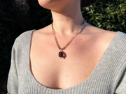 Smoky Quartz Necklace with Smoky Quartz Pendant
