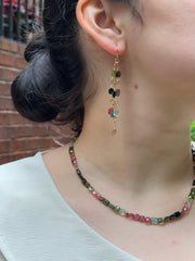 Tourmaline Dangle Earrings