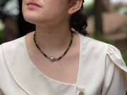 Tourmaline and Baroque Pearl Necklace
