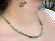 Tsavorite Ombre Necklace
