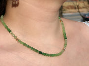 Tsavorite Ombre Necklace