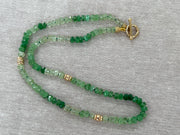 Tsavorite Ombre Necklace