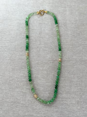 Tsavorite Ombre Necklace