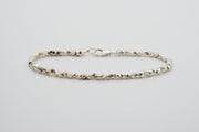 Silver Nugget Bracelet