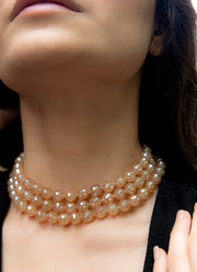 Agate_necklace,Agate,Gemstone_necklace,Classic_necklace,Timeless_Jewelry,3_strand_necklace,Shiny_Bead_necklace,handmade_jewelry,Gifts_for_Her,Mother's_Day_Gift,Fall_Jewelry,Statement_Necklace,Sterling_silver