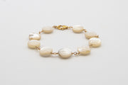 Freshwater Coin Pearl Bracelet