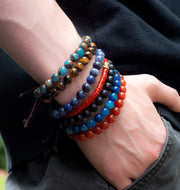 Men's Sodalite Corded Bracelet
