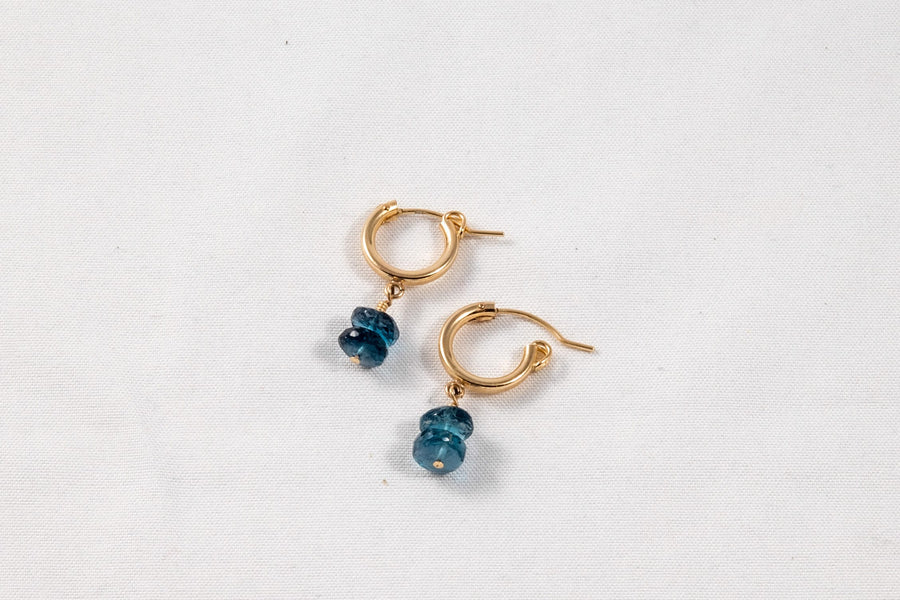 London Blue Topaz Earrings