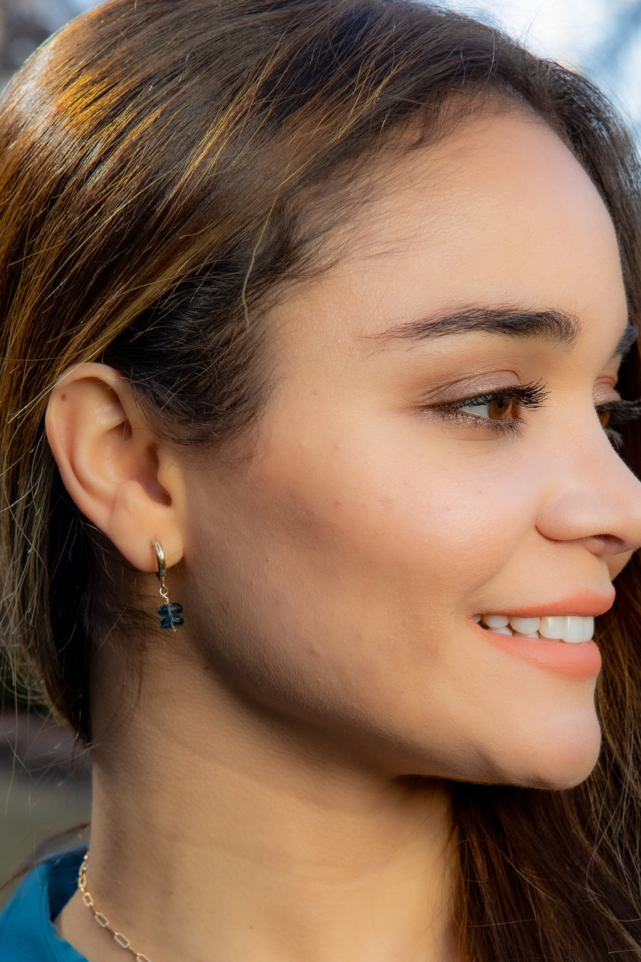 London Blue Topaz Earrings