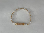 Crystal Bar Bracelet Gold and Silver