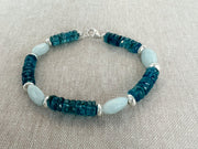 Swiss Blue Topaz Bracelet