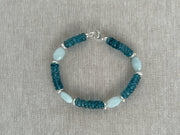 Swiss Blue Topaz Bracelet