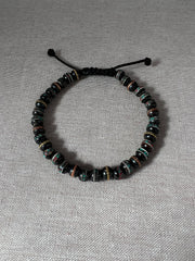 Tibetan Prayer Bead Adjustable Slide Bracelet