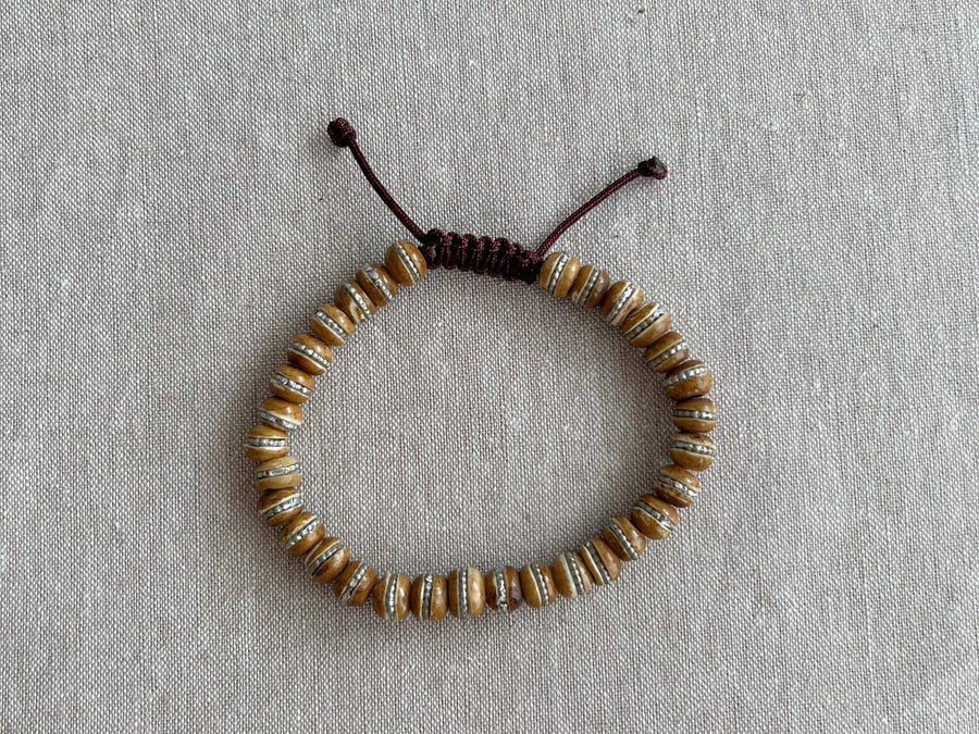 Prayer Bead Adjustable Bracelet