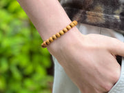 Sandalwood Stretch Men's Bracelet