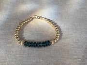 London Blue Bar Bracelet
