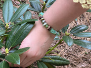 Chrysoprase Heishi Bracelet