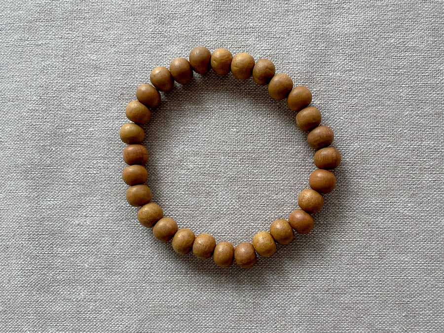 Sandalwood Stretch Men's Bracelet