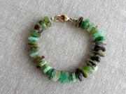 Chrysoprase Heishi Bracelet