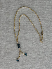 London Blue Topaz Necklace