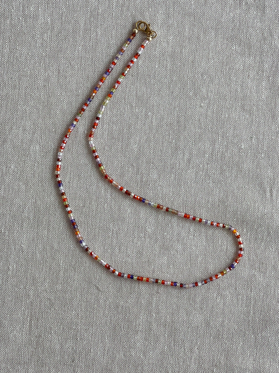 Dainty Cubic Zirconia Necklace