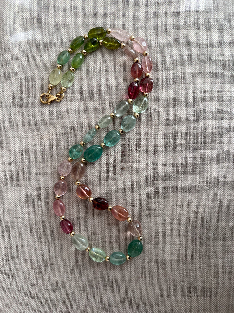 Afghani Tourmaline Necklace