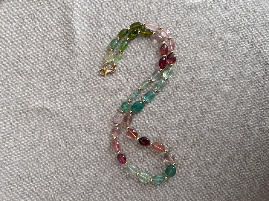 Afghani Tourmaline Necklace