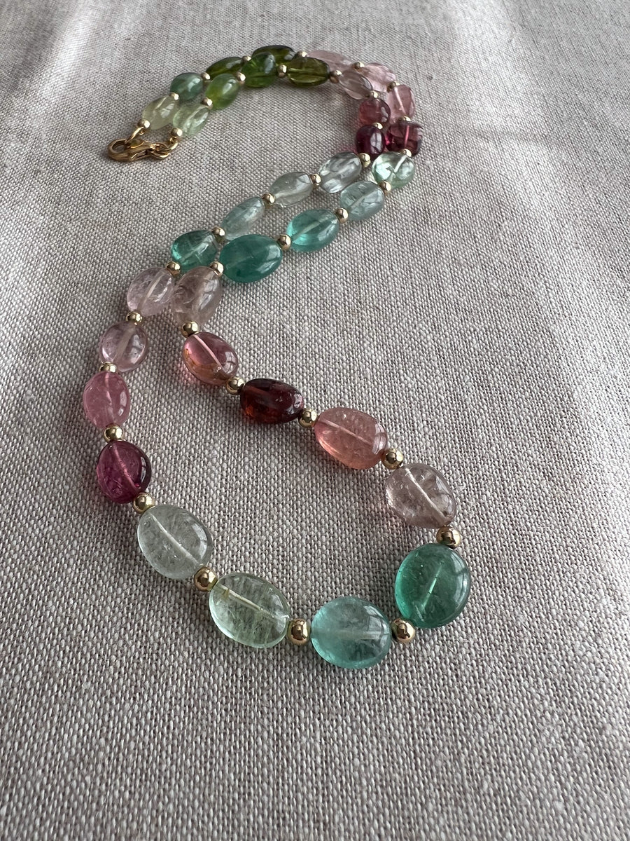 Afghani Tourmaline Necklace