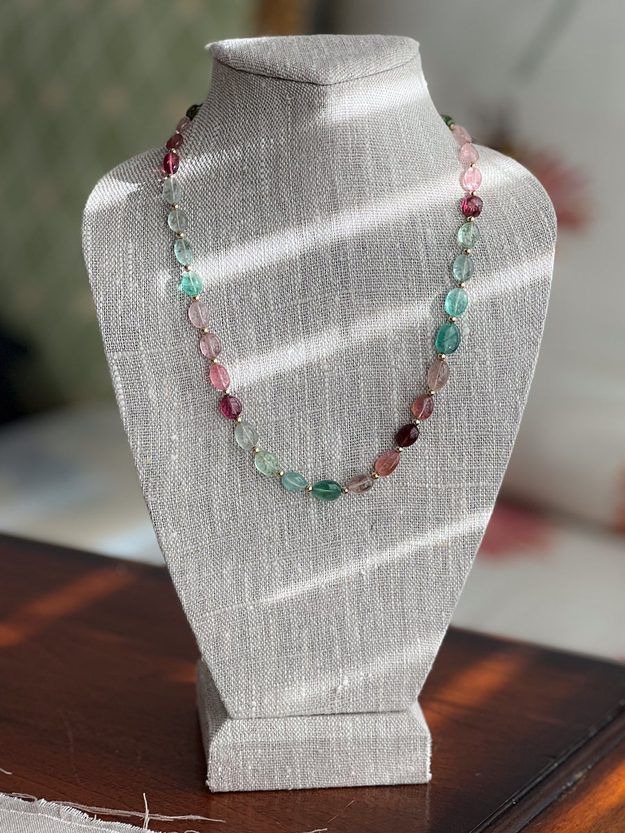 Afghani Tourmaline Necklace