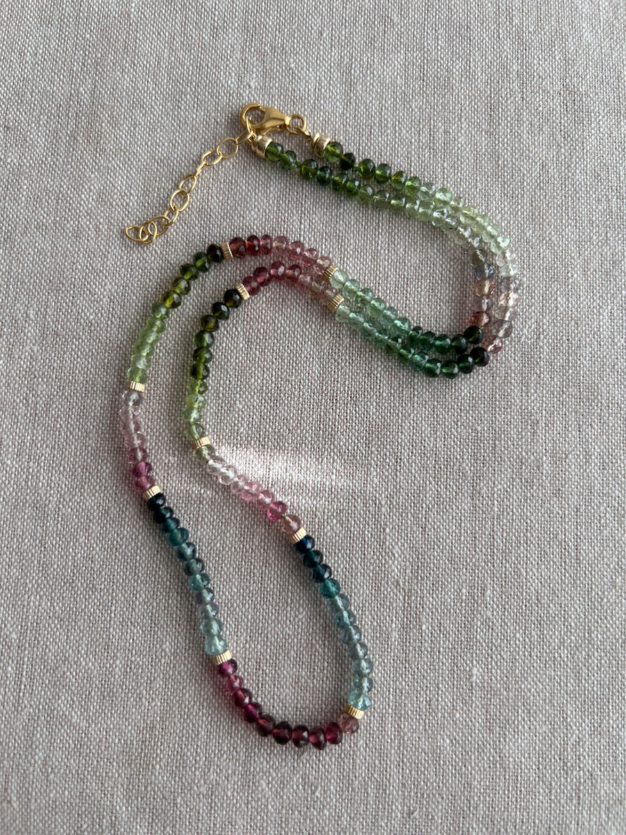 Dainty Afghani Tourmaline Necklace