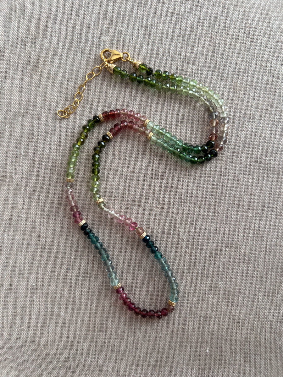 Dainty Afghani Tourmaline Necklace