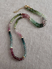 Dainty Afghani Tourmaline Necklace