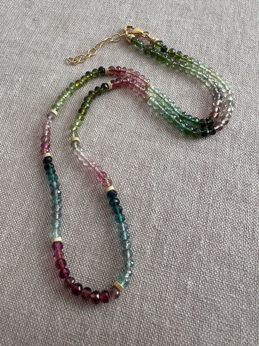 Dainty Afghani Tourmaline Necklace