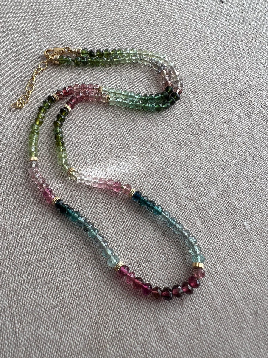 Dainty Afghani Tourmaline Necklace