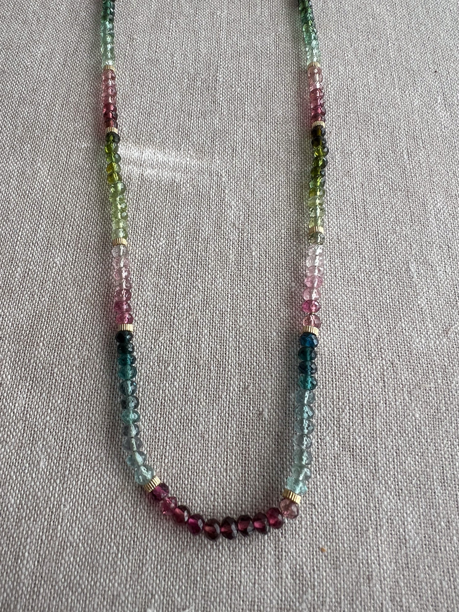 Dainty Afghani Tourmaline Necklace
