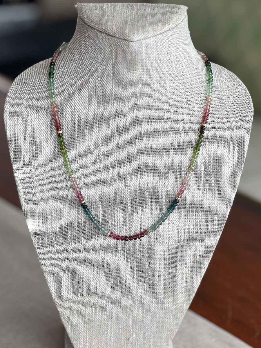 Dainty Afghani Tourmaline Necklace