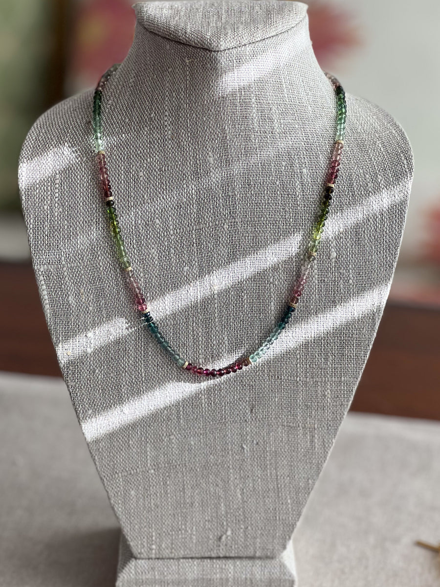 Dainty Afghani Tourmaline Necklace