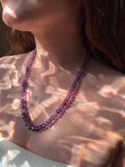 Alexandrite Necklace, Lab Grown Alexandrite