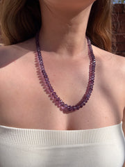 Alexandrite Necklace, Lab Grown Alexandrite
