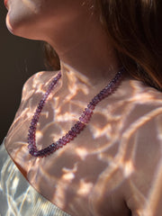 Alexandrite Necklace, Lab Grown Alexandrite