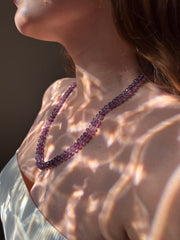 Alexandrite Necklace, Lab Grown Alexandrite