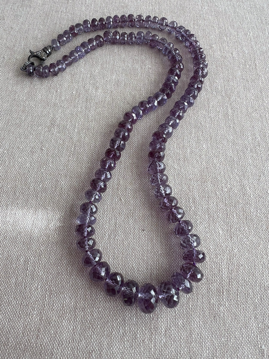 Alexandrite Necklace, Lab Grown Alexandrite