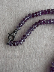 Alexandrite Necklace, Lab Grown Alexandrite