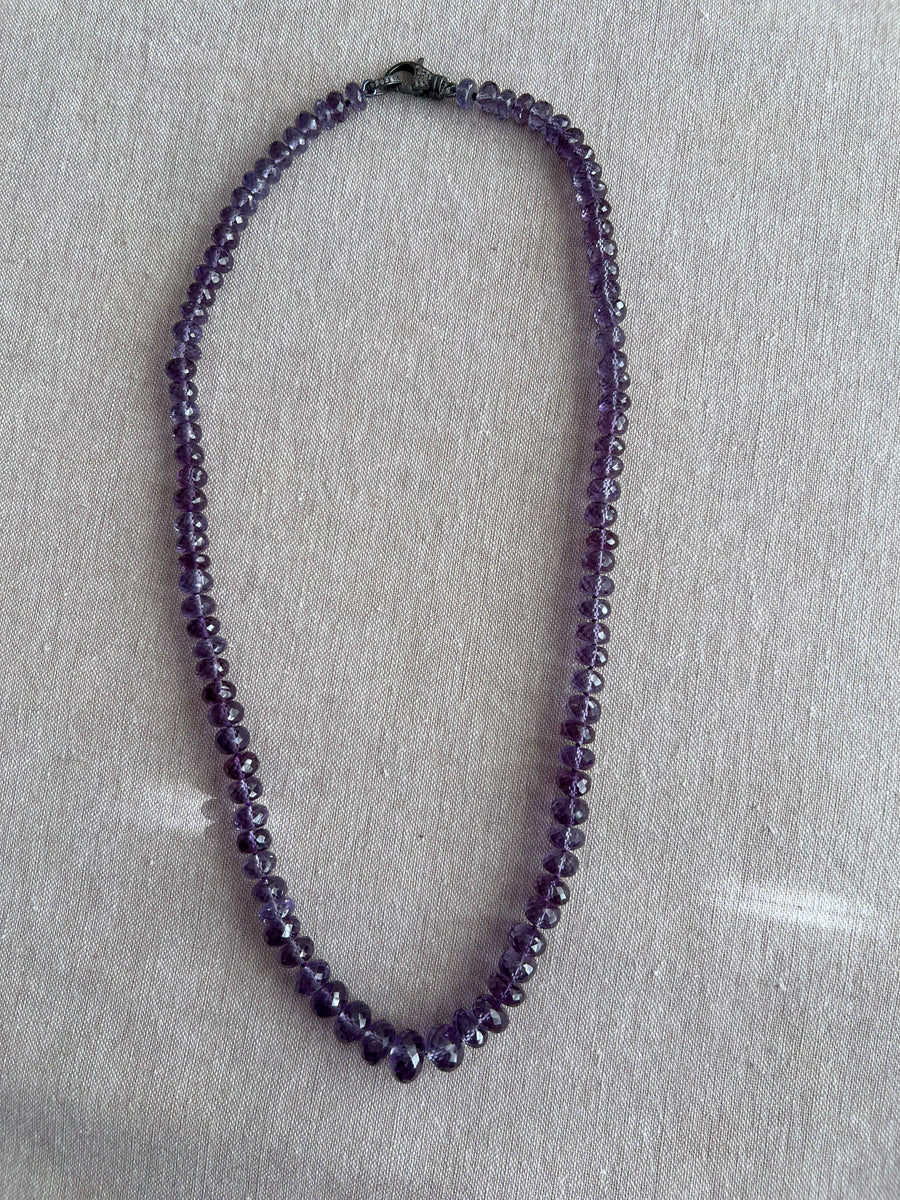 Alexandrite Necklace, Lab Grown Alexandrite