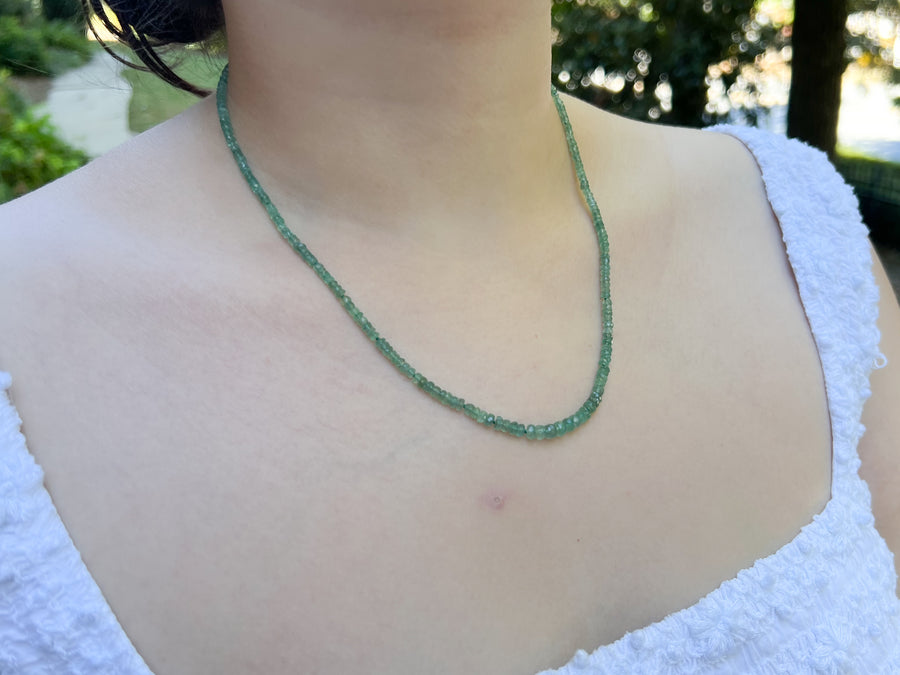 Zambian Emerald Necklace